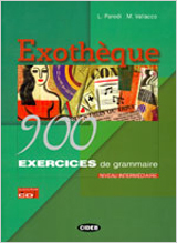 Exothèque. 900 exercices de grammaire. Livre + CD