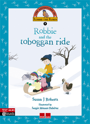 7. Robbie and the toboggan ride