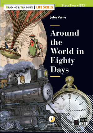 Around the World in Eighty Days. Book + CD (Life Skills)