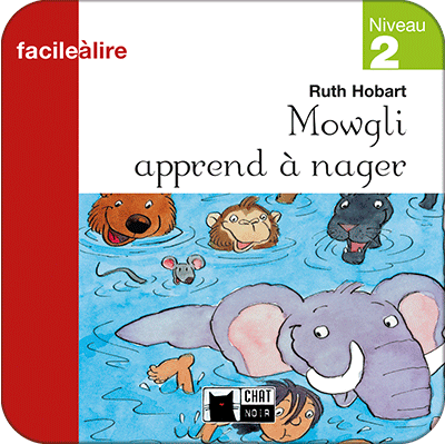 Mowgli apprend à nager. (Edubook Digital)